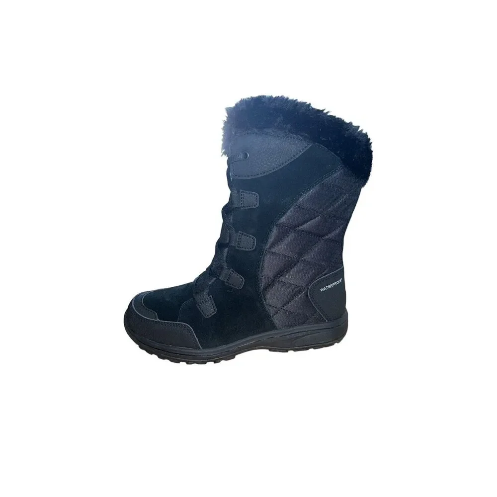 Columbia Ice Maiden II Women's Size 7 Black Winter Boot BL1581-011 NWB!